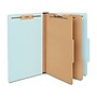 Staples® 60% Recycled Pressboard Classification Folder, 2-Dividers, 1" Expansion, Legal Size, Light Blue, 5/Pack (TR413757-US)~#|#~910A59E7-DBCD-42EC-950CE61DD2EEB7C8_sc7