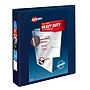 Avery Heavy Duty 1 1/2" 3-Ring View Binders, One Touch EZD Ring, Navy Blue (79805)~#|#~910B5266-18D8-484B-933E5386529A7553_sc7