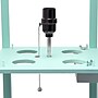 Creekwood Home Classix 3-Tier Storage LED Floor Lamp with Charging Ports & Outlet, with Feit LED Bulb, Aqua (CWF-3009-AU-LB)~#|#~91110028-A2ED-41A3-9E56A2DEF6A30F96_sc7