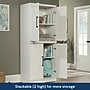 Sauder HomePlus 37"H Storage Cabinet with 2 Shelves, White (438284)~#|#~9117C789-A58A-4D86-8024C6937F28AE11_sc7
