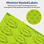 Avery Printable Oval Multipurpose Labels, 1-1/8" x 2-1/4", Bright Green, 210/Pack (94054)~#|#~9118DAFB-5D52-4988-BE34FC0E9F5EF6A6_sc7