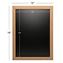 Excello Global Products Black Chalkboard, 16.1" x 12", Wood Frame (EGP-HD-0514-S)~#|#~9118FCEC-D8CC-45F6-90C187D3ABD27732_sc7