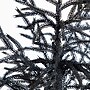 Nearly Natural Artificial Halloween Real Touch Black Norfolk Pine Christmas Tree, 4' (T5242)~#|#~911B4E9A-69CC-4B31-A5B484BB59166D52_sc7