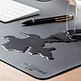 Smead Large Vegan Leather Anti-Slip Faux Leather Desk Pad, 36" x 17", Charcoal (SMD64828)~#|#~911B662F-B6CA-4A5D-92260C1A0364137A_sc7