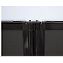Versare The Room Divider 360 Freestanding Folding Portable Partition, 82"H x 300"W, Charcoal Gray Fabric (1182907)~#|#~911B8B91-2B20-4D60-83712EFC6334BB60_sc7