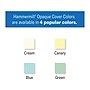 Hammermill 8.5" x 11" Multipurpose Paper, 65 lbs., Blue, 250 Sheets/Ream, 2 Reams/Pack (400520)~#|#~911EC1D0-A7AA-4E40-8A7AAFB7531C2DBB_sc7