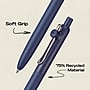 uniball Zento Retractable Liquid Gel Pen, 0.7mm Medium Point, Black Ink, Costal Barrel (70945)~#|#~9121502F-A5CA-423E-AC3D249EBAFD847A_sc7