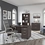 Bush Business Furniture Studio C 60"W Office Desk with Mobile File Cabinet, Storm Gray (STC014SG)~#|#~912DC4F0-E892-423D-9168FCC5E73DDB18_sc7