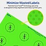 Avery Laser/Inkjet Multipurpose Circle Labels, 2.25" Dia., Neon Green, 960/Box (94510)~#|#~91358118-AD4B-40F5-85207BEE8CC4F386_sc7
