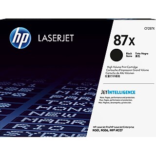 HP 87X Black High Yield Toner Cartridge, Prints Up to 18,000