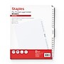 Staples Legal Index Dividers, 26-50, White (18926/11372)~#|#~913FBBD9-394D-42CC-BAFACB18236A22DD_sc7