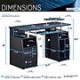 Techni Mobili 47"W Computer Desk, Espresso (RTA-8211-ES18)~#|#~9140EA74-FE6B-46F3-97909113CE86F784_sc7