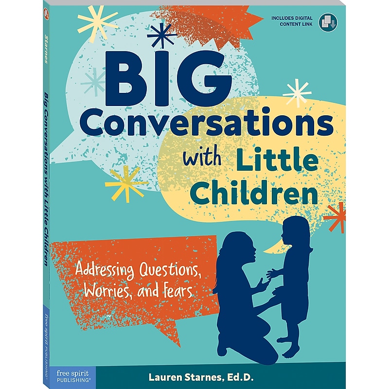Free Spirit Publishing Big Conversations with Little Children: Addressing Questions, Worries, and Fears (SEP899068) image 1