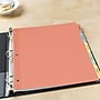 Avery Plain Tab Write-On Paper Dividers, 5 Tabs, Multicolor, 36 Sets/Pack (11508)~#|#~9147D229-9E28-4AD0-93B4FF01B40BC451_sc7