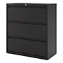 Alera 3-Drawer Lateral File Cabinet, Letter/Legal Size, Lockable, 40.25"H x 36"W x 18.63"D, Black (ALEHLF3641BL)~#|#~9149E24D-65A6-4AE7-BE1A8CF03D3D4D36_sc7