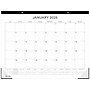 2025 Blue Sky Perspective 22" x 17" Monthly Desk Pad Calendar, White/Black (152193)~#|#~914B9740-877B-4757-8096D50B6AC1B0EF_sc7