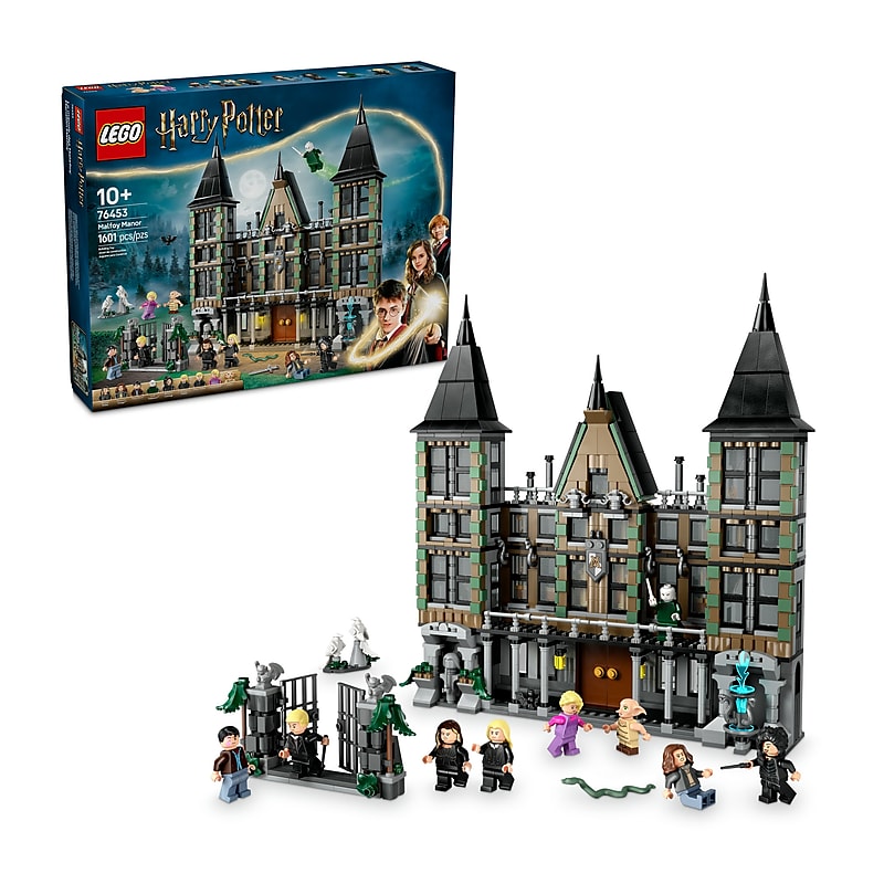 LEGO Harry Potter Malfoy Manor, 1601 Pieces (76453) image 1