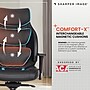 Sharper Image Algrove Comfort-X Ergonomic Swivel Executive Massage Chair, Black/Blue (60117-BLKBLU)~#|#~914E81F0-6D40-4D59-BC835D0007A35219_sc7