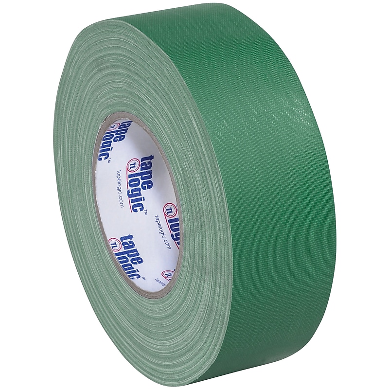 Tape Logic Non-Reflective Gaffers Tape, 2" x 60 yds., Green, 2"4/Carton (T98718G) image 1
