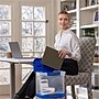 Bankers Box Locking File Portable Tote, Letter Size, Blue/Clear (0086301)~#|#~9159EEA2-BC59-4F1D-878BDE2472B92E8D_sc7