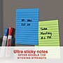 Staples Ultra Sticky Notes, 4" x 6", Summer Breeze Collection, Lined, 45 Sheets/Pad, 24 Pads/Pack (ST62892)~#|#~915BFFF7-6AE6-41ED-B97CC92E9C1F36DB_sc7