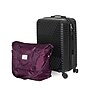 Nicci Polyester Travel Duffel Expandable Bag, Deep Purple (CBM10003-DPUR)~#|#~915CBE25-5A1C-435F-A0D3531AB0C65E16_sc7