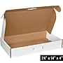 Corrugated Carrying Cases, 24" x 14" x 4", White, 10/Bundle (MCC6)~#|#~915F40B3-DAEF-4F01-A69BD50B74FF9F49_sc7