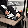 Mind Reader Plastic Utensil Napkin & Plate Holder, Silverware Organizer, Serving Tray, Black (PSNAPUT-BLK)~#|#~9160B8C4-8CF8-4775-A3E4827F8DF9E92A_sc7