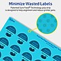 Avery Laser/Inkjet Multipurpose Circle Labels, 1.25" Dia., Bright Blue, 2400/Box (94505)~#|#~91655B22-AD24-43FB-935D6F08C7957E02_sc7