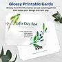 Avery Integrated Cards, 4.25" x 5.5", Glossy White, 100/Box (95278)~#|#~91664495-48E5-468F-9E6FAC742E9EAF5D_sc7