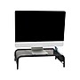 Mind Reader Ventilated Monitor Stand, Up to 24" Monitor, Black (MESHM-BLK)~#|#~91740360-7767-4DD1-829ECC29AA422500_sc7