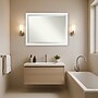 Amanti Art Vanity White Narrow Frame Wall Mirror, 33.5" x 43.5" (A42674593670)~#|#~9174C481-C7EC-4664-86B8769942D79750_sc7