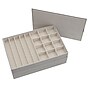 Household Essentials Stackable Jewelry Trays, Silver, 3/Pack (744-1)~#|#~9175A99D-7412-4D58-9FA265505D765258_sc7