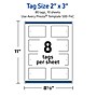 Avery  3" Blank Price & Merchandise Tags, White, 80/Carton (S00-F4C-PRMWT10)~#|#~9179A65B-F613-42D2-8F1FA6D980A52F7B_sc7