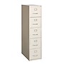 Hirsh Commercial 5-Drawer Vertical File Cabinet, Letter Size, Lockable, 61.375"H x 15"W x 26.5"D, Putty (17777)~#|#~917DF104-C097-4CD4-88A0D23DF0F205D8_sc7