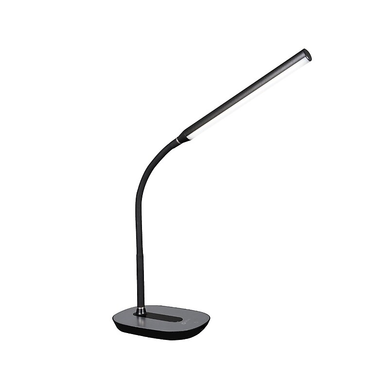 OttLite Wellness Strive LED Desk Lamp, 22", Black (CSN30G5W) image 1