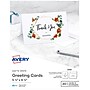 Avery Half-Fold Greeting Cards with Envelopes, 5.5" x 8.5", Matte White, Inkjet, 20/Pack (03265)~#|#~917EF944-2539-490B-B4D603D3B1C16B64_sc7