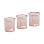 Mind Reader Metal Pen and Accessory Holder Desk Organizer, Pink, 3-Pieces (CLIPMESH3-PNK)~#|#~91804DB9-9B5D-46FA-B6AC69C4A8F71030_sc7