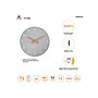 Alba Hormilena Wall Clock, MDF, 11.81"Dia. (HORMILENA G)~#|#~91884252-21BE-4BCF-BB072AF4423F0161_sc7