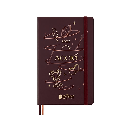 2025 Moleskine Limited Edition Harry Potter Accio 5" x 8.25" Daily