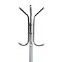 Mind Reader Alloy Collection Coat Rack with 8 Hooks, Silver, Metal, 2/Set (2CRACK11-SIL)~#|#~9190113B-F279-4388-B4643A1B75333887_sc7