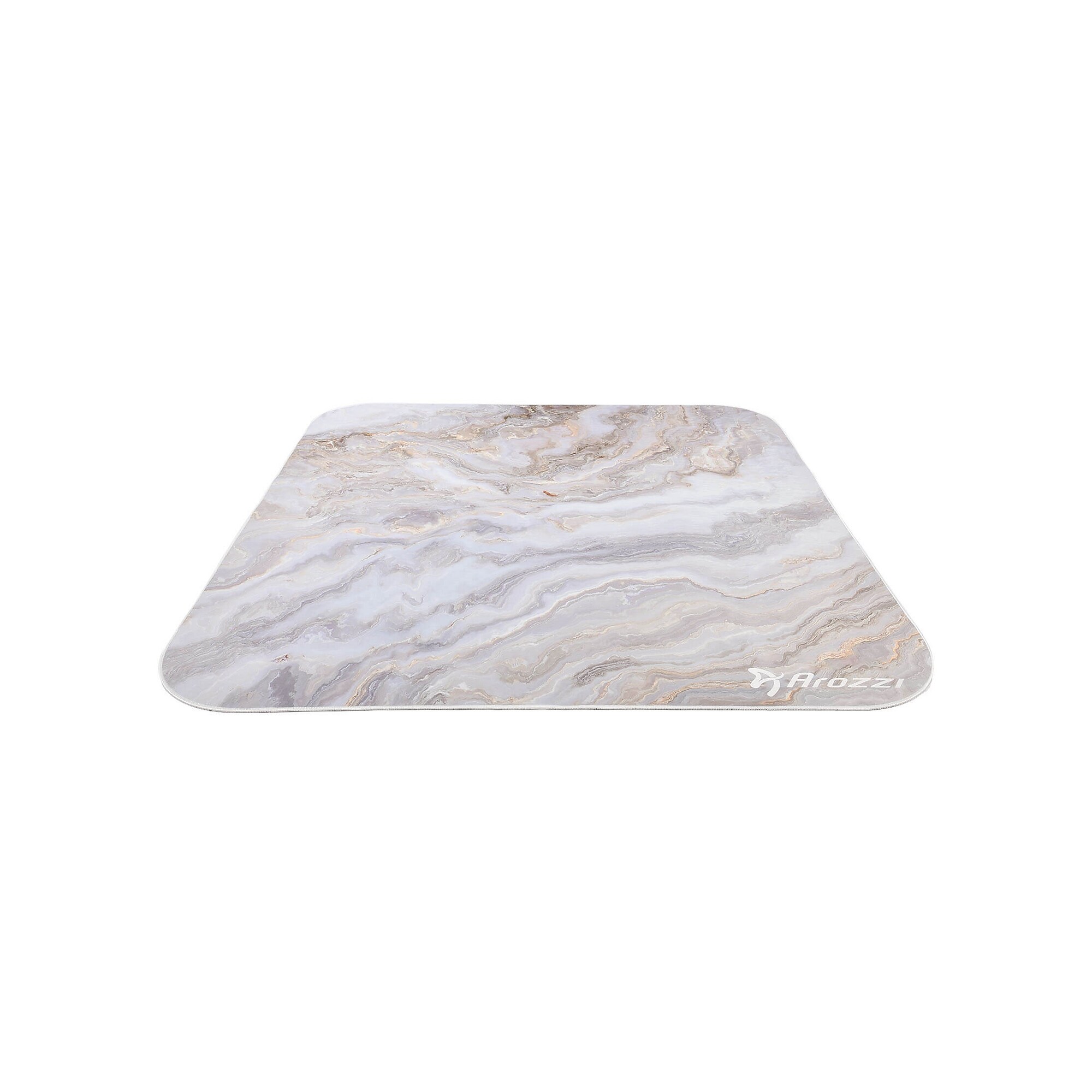 Arozzi ZONA Quattro Collection Carpet & Hard Floor Chair Mat, White Marble (AZ-ZONA-QTRO-WTM) Sansujyuku sansujyuku.com