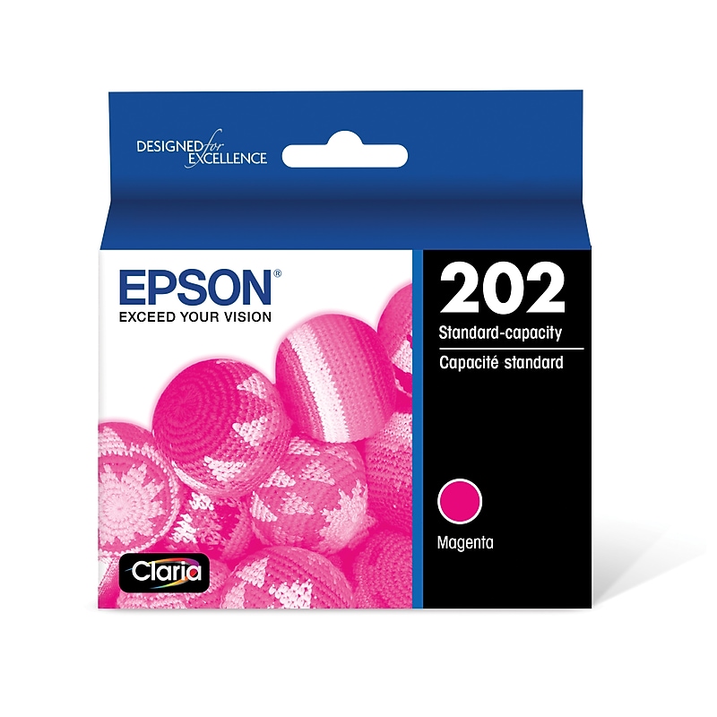 Epson T202 Magenta Standard Yield Ink Cartridge (T202320-S) image 1