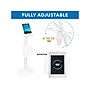 Mount-It! Adjustable Anti-Theft iPad Kiosk with Document Holder, White (MI-3770W_G10)~#|#~91975E8B-5230-428E-B39632288688F60E_sc7