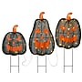 National Tree Company 35" Pre-Lit Black Jack-O-Lantern Garden Stakes (MZ17-6705A)~#|#~91998E20-FE1F-4D73-81FB3A52E9E5703F_sc7