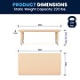 Flash Furniture Emmy Rectangular Activity Table Set, 24" x 48", Height Adjustable, Natural (YCX13RECTBLNAE)~#|#~9199B531-121D-45B9-A103F1271F3E5BA1_sc7