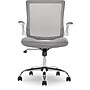 Serta Works Creativity Mesh Back Polyester Computer and Desk Chair, Gray (CHR10023B)~#|#~919A2412-09E5-4A78-B86B891DBDFB796A_sc7