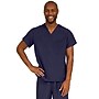 Medline PerforMAX Unisex Reversible 1-Pocket Scrub Top, XS, Navy Blue (810NNTXS-CA)~#|#~919ABD2A-E8C2-44BD-855BA73CD566A390_sc7