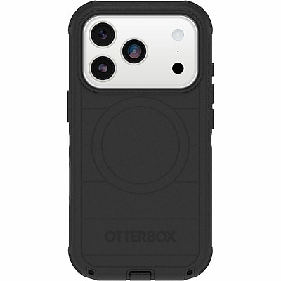 OtterBox Apple iPhone 16 Defender Pro Series Case with MagSafe - Black - Thumbnail 3