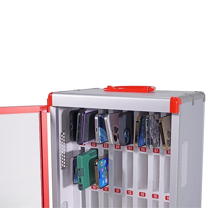 Victor Technology Aluminum Classroom Cell Phone Locker, 18.5